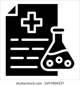 Test Result Icon Element For Design