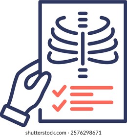 Test Results Icon outline color