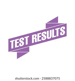 Test Results Letter Rubber Stamp Template