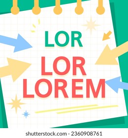 Test schedule guidance typography frame