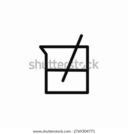 test stick analyse icon sign vector