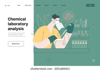 Bebé de tubo de prueba - plantilla web de seguro médico