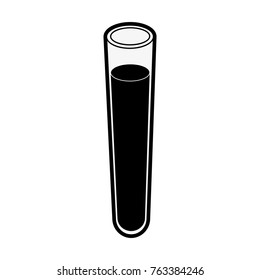 Test tube with blood