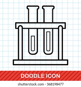 Test tube doodle
