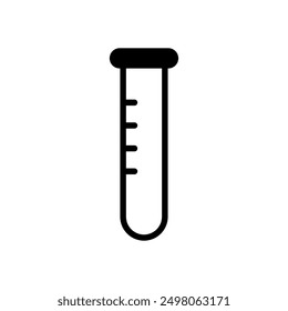 test, tube, flask, lab icon symbol vector template