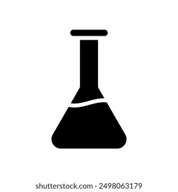 test, tube, flask, lab icon symbol vector template