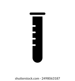 test, tube, flask, lab icon symbol vector template