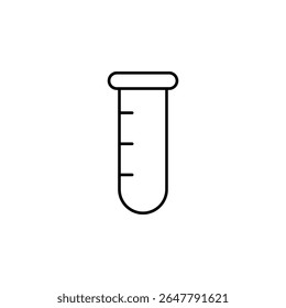 test tube, flask, laboratory, tube icon