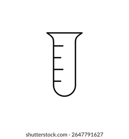 test tube, flask, laboratory, tube icon