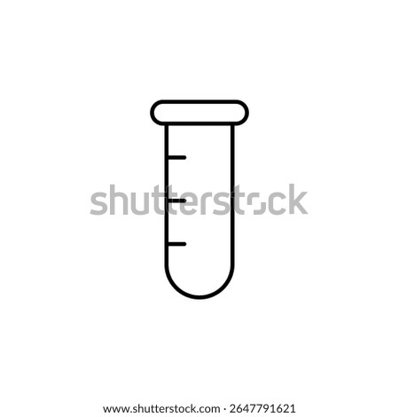 test tube, flask, laboratory, tube icon