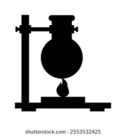 Test Tube Holding Chemicals Icon for Science and Laboratory Themes