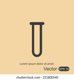 Test tube icon