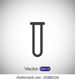 Test tube icon