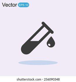 Test tube icon