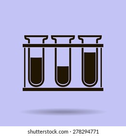 Test tube icon