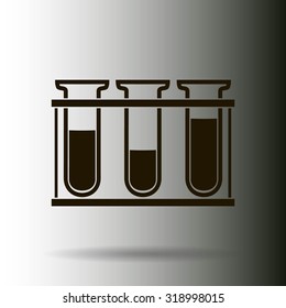 Test tube icon