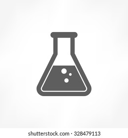 test tube icon - Shutterstock ID 328479113