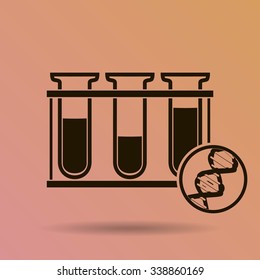Test tube icon