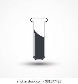 Test tube icon 