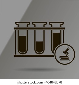 Test tube icon