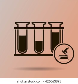 Test tube icon