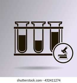 Test tube icon
