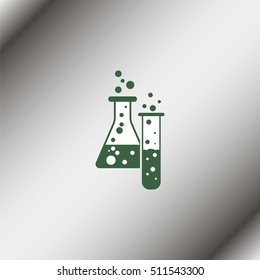 Test tube Icon.