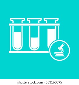 Test tube icon