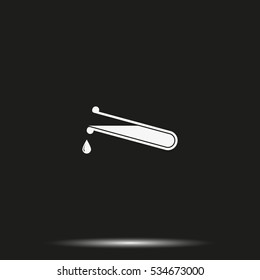 Test tube icon.