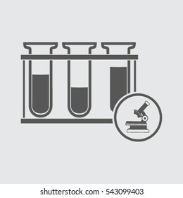 Test tube icon