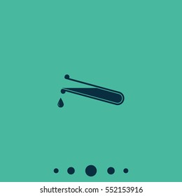 Test tube icon.