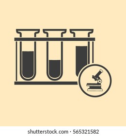 Test tube icon