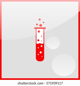 Test tube Icon.