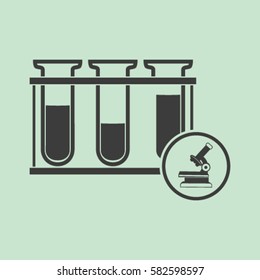 Test tube icon