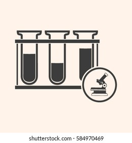 Test tube icon