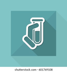 Test tube icon