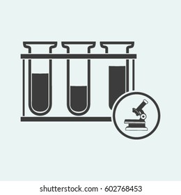 Test tube icon