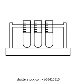 Test tube icon .