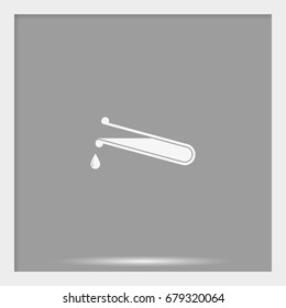 Test tube icon.