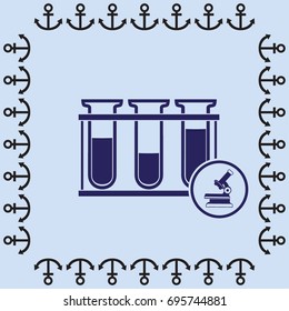 Test tube icon