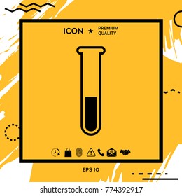 Test tube icon