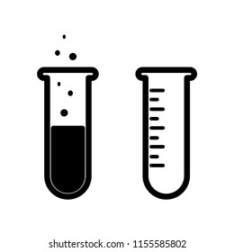 Test tube icon ,chemical icon