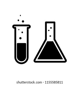 Test tube icon ,chemical icon