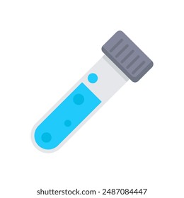 test tube icon design vector template