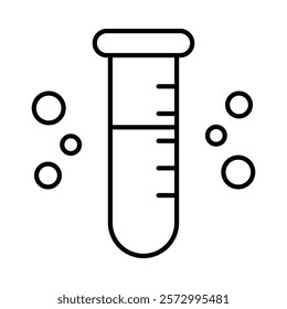 Test Tube Icon Element For Design