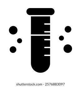 Test Tube Icon Element For Design