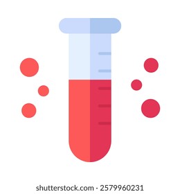 Test Tube Icon Element For Design