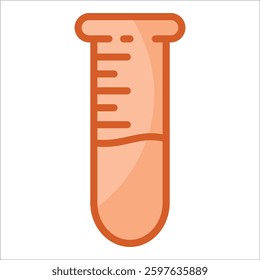 Test Tube Icon Element For Design