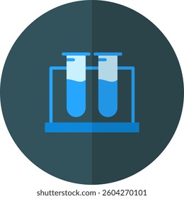 Test Tube Icon Element For Design