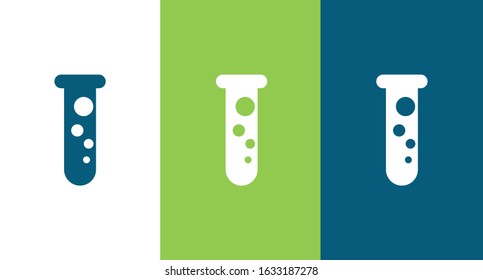 test tube icon illustration isolated vector sign symbol